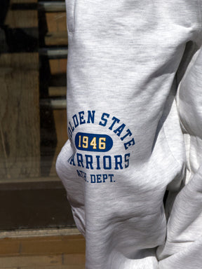 Pantalon de jogging poids lourd Athletic Club des Golden State Warriors - Cendre