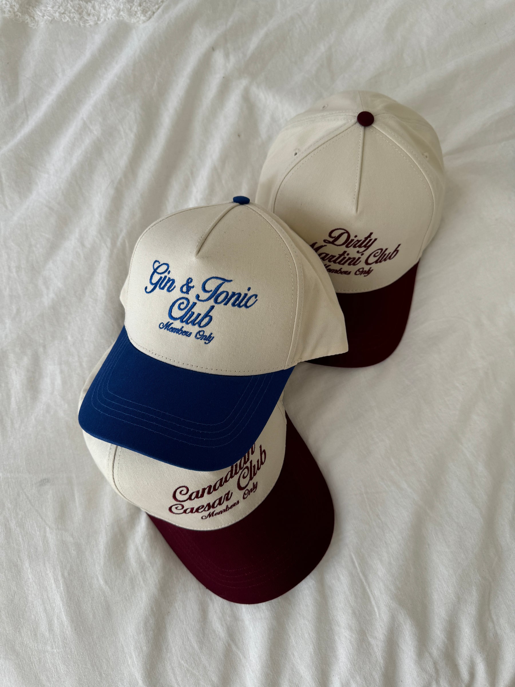 Gin & Tonic A-Frame Cap - Royal / Ivory