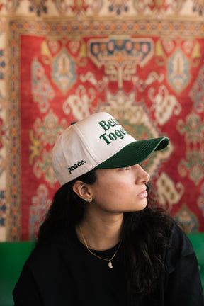 Better Together A-Frame Cap - Green/Ivory