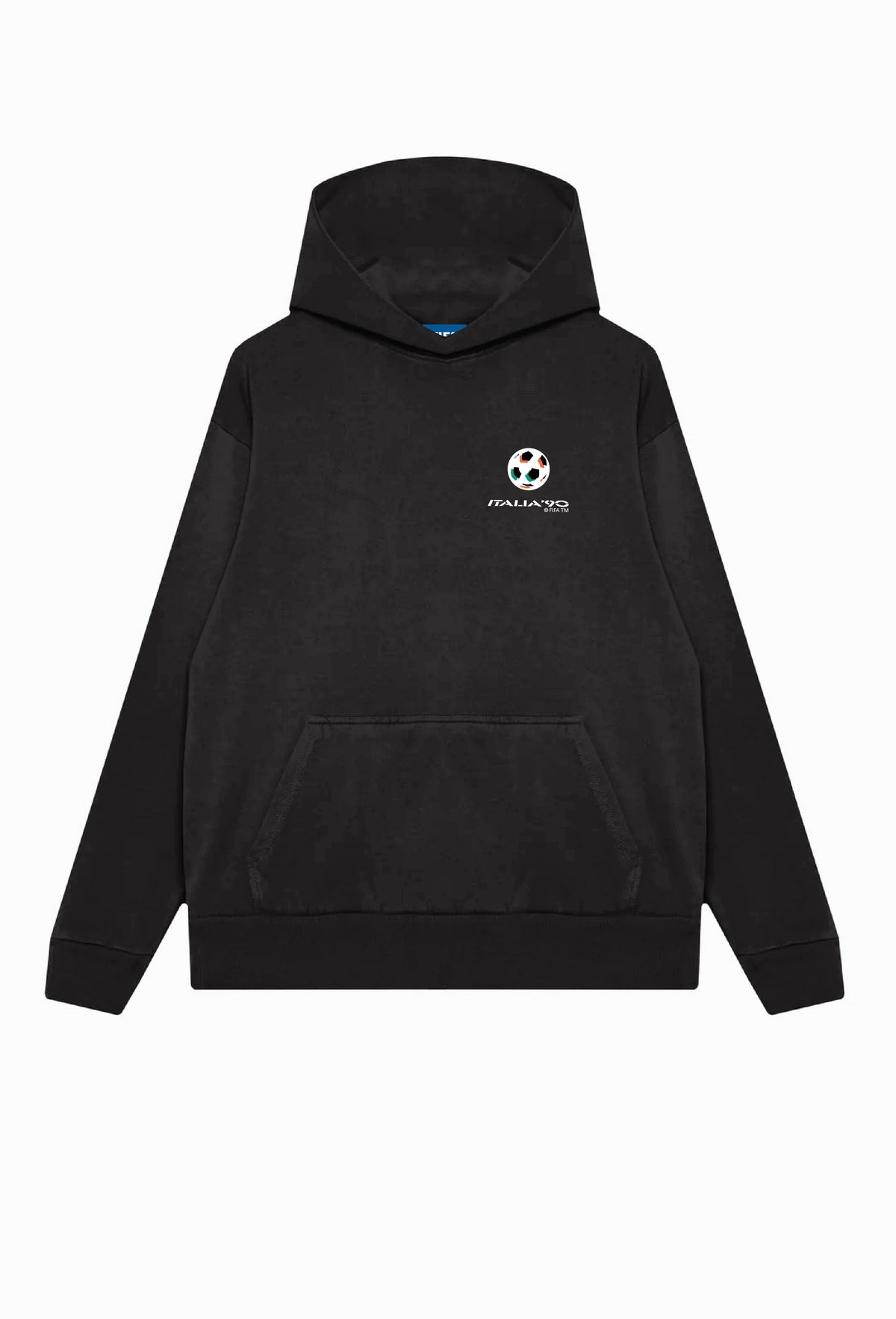 Schwerer FIFA Italien WM 90 Hoodie - Schwarz