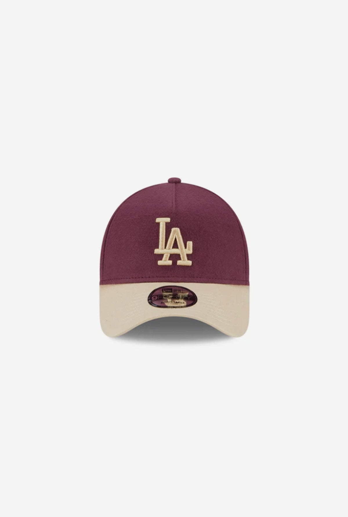 Los Angeles Dodgers Moleskin 9FORTY Snapback - Maroon