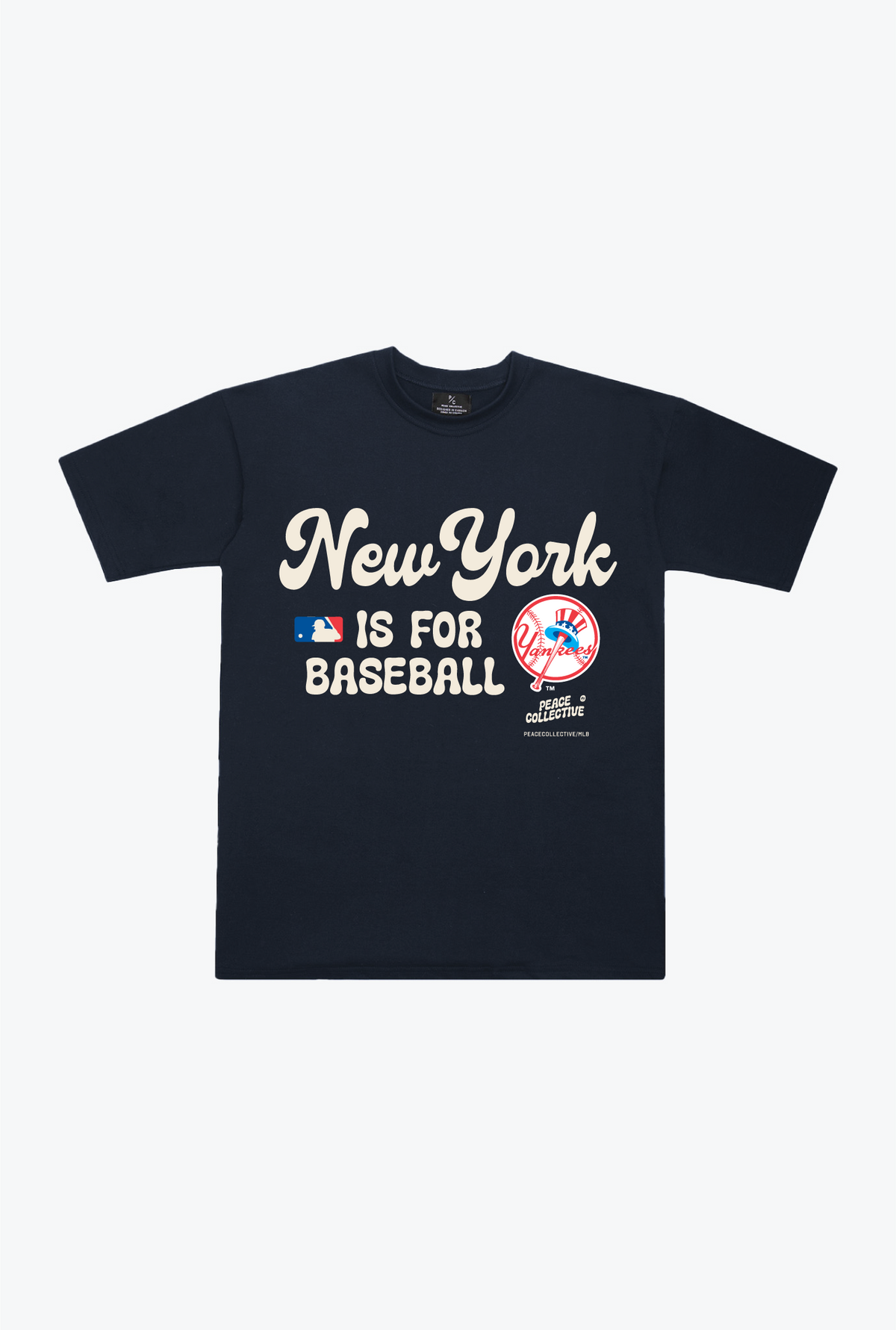 New York Yankees Bubble T-Shirt - Navy