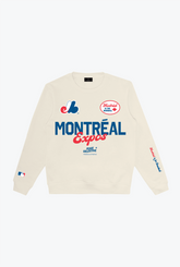 Montreal Expos Cheer Crewneck - Ivory