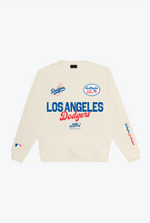 Los Angeles Dodgers Cheer Crewneck - Ivory