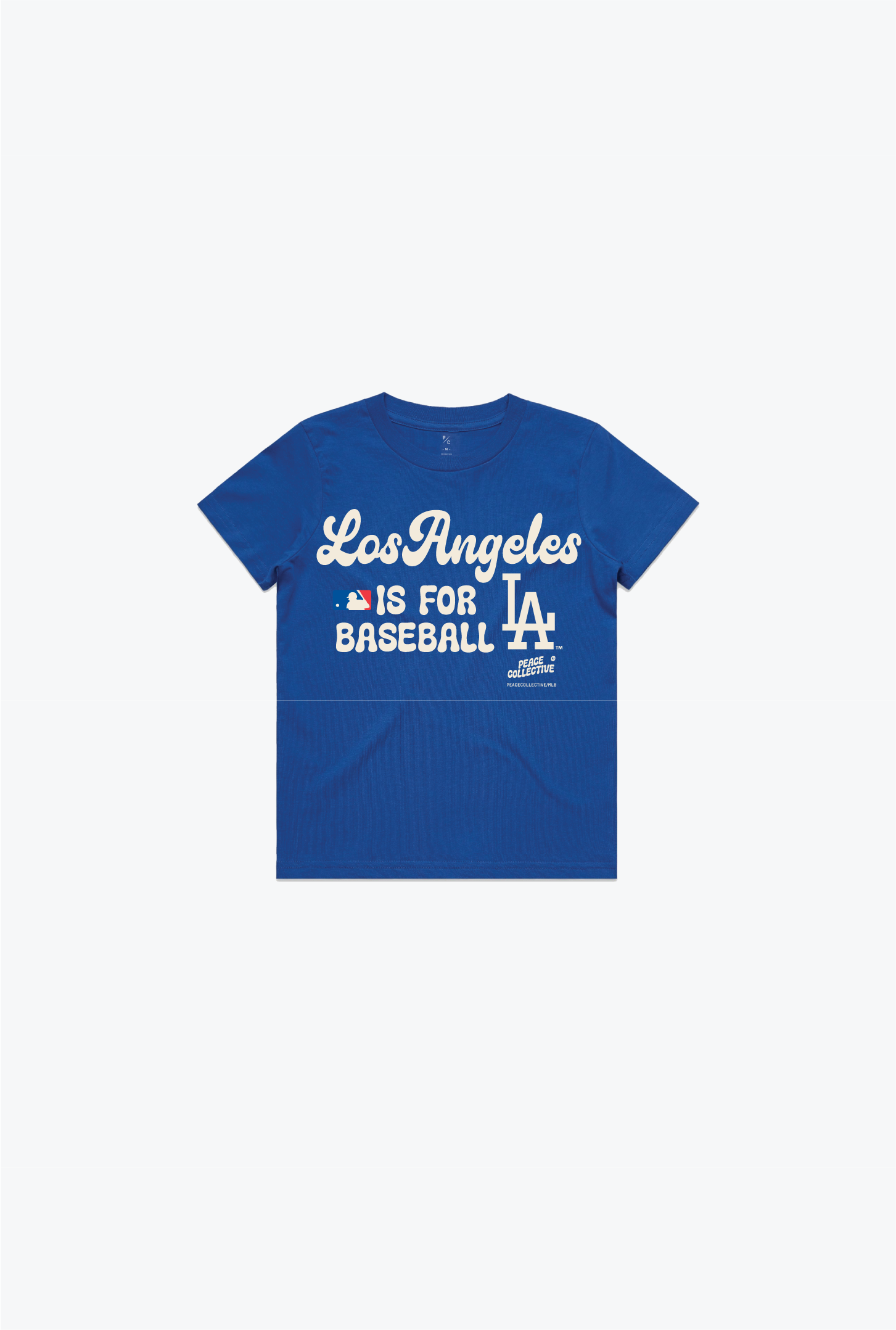 Los Angeles Dodgers Bubble Kinder-T-Shirt - Königsblau