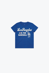 T-shirt à bulles pour enfant des Dodgers de Los Angeles - Royal