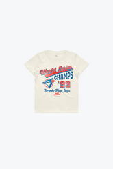 Toronto Blue Jays '93 World Series Champs Kids T-Shirt - Ivory