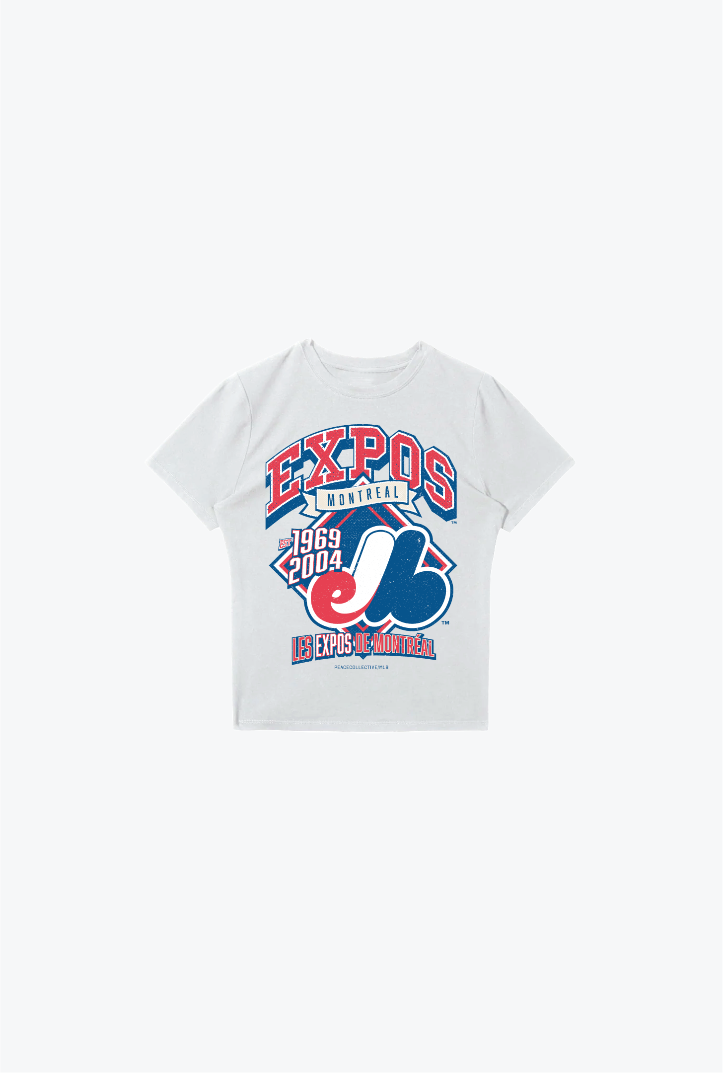 Montreal Expos Baby Tee - White