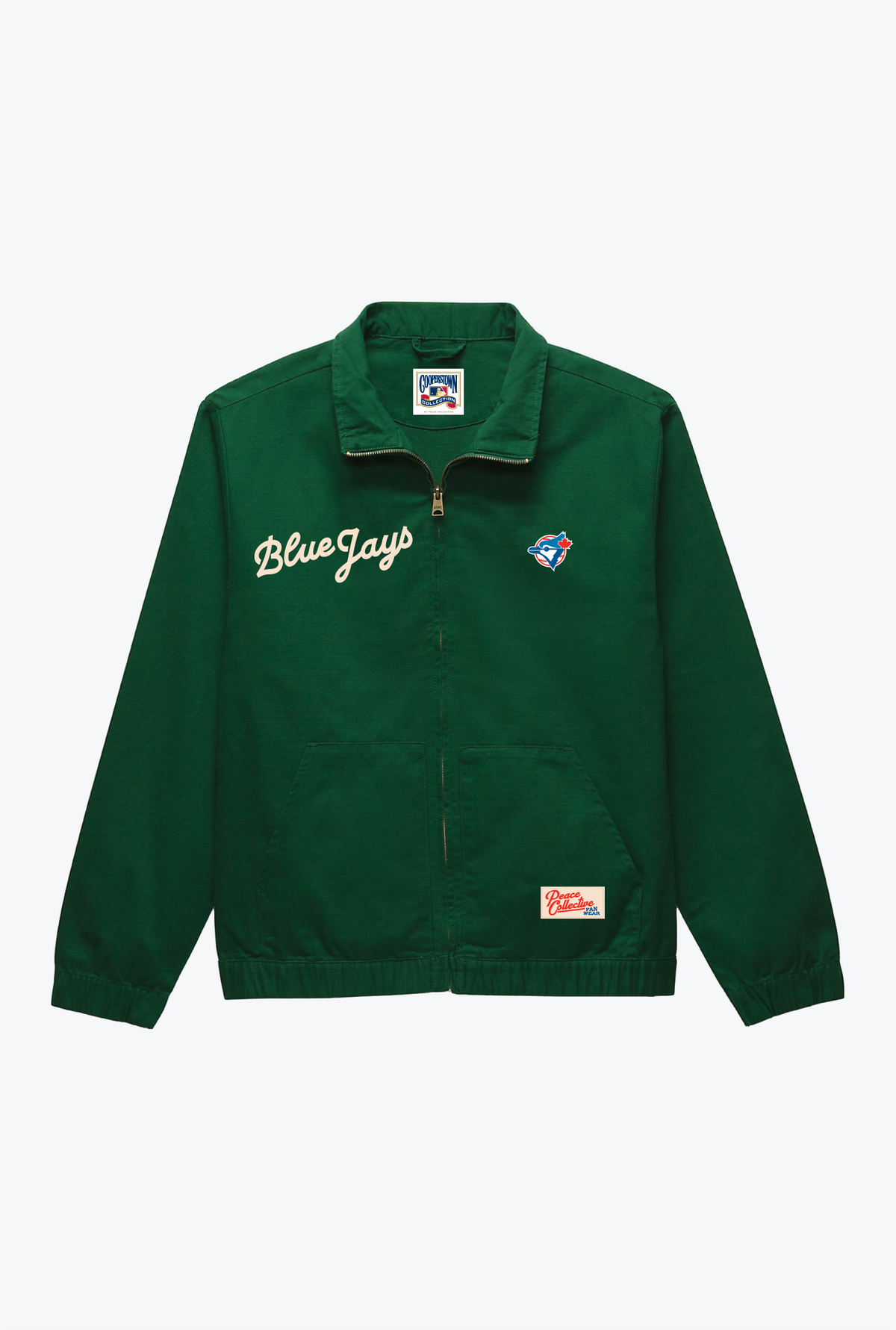 Toronto Blue Jays '92/'93 Champions Work Jacket - Green