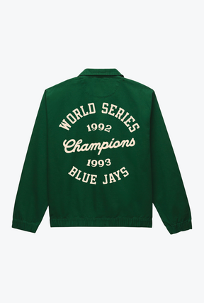 Toronto Blue Jays '92/'93 Champions Work Jacket - Green