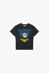 New York Yankees Field Baby Tee - Black