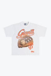 San Francisco Giants Glove Vintage Heavyweight T-Shirt - White