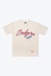 Los Angeles Dodgers Vintage Graphic Heavyweight T-Shirt - Ivory