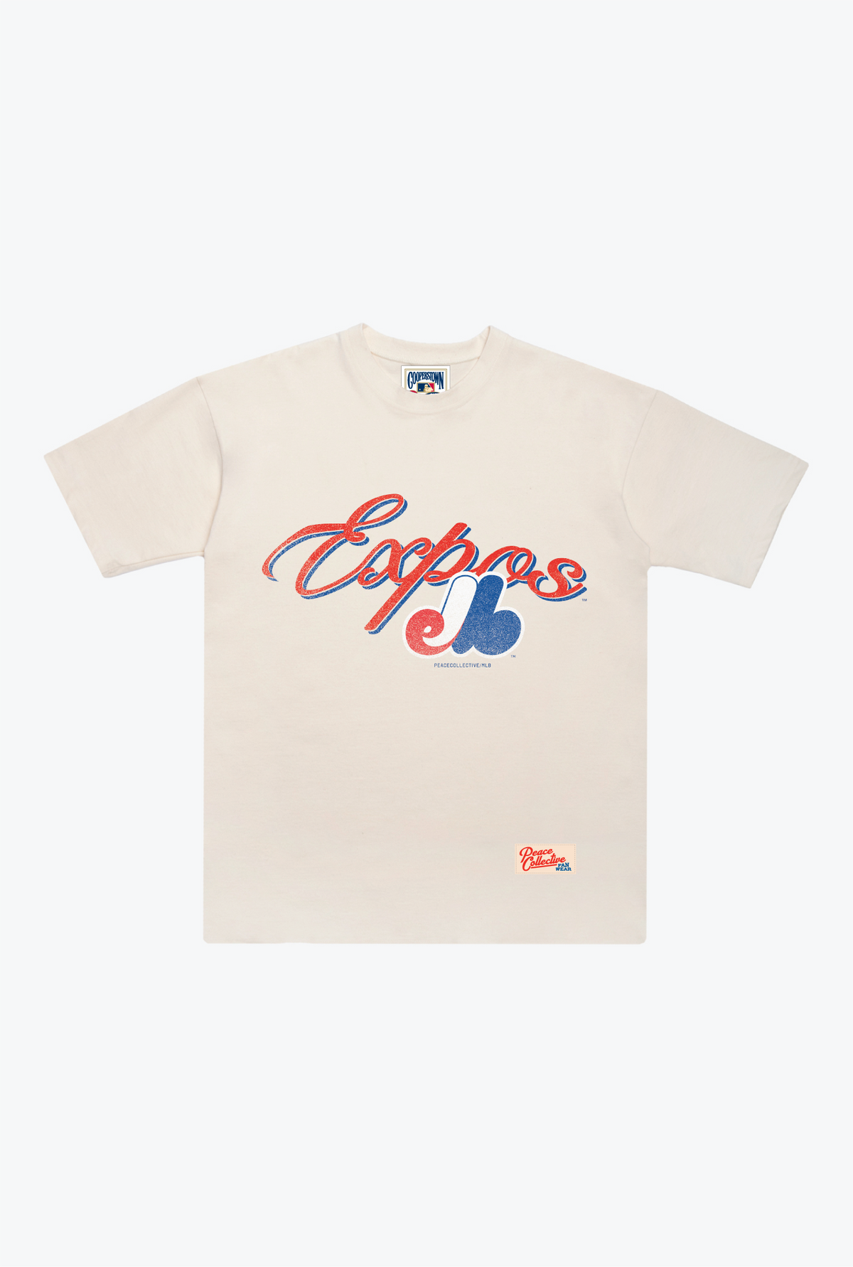 Montreal Expos Vintage Heavyweight T-Shirt - Ivory