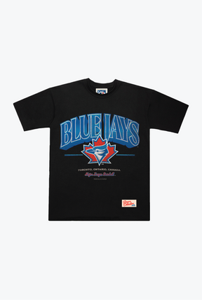 Toronto Blue Jays Cooperstown Heavyweight T-Shirt - Black