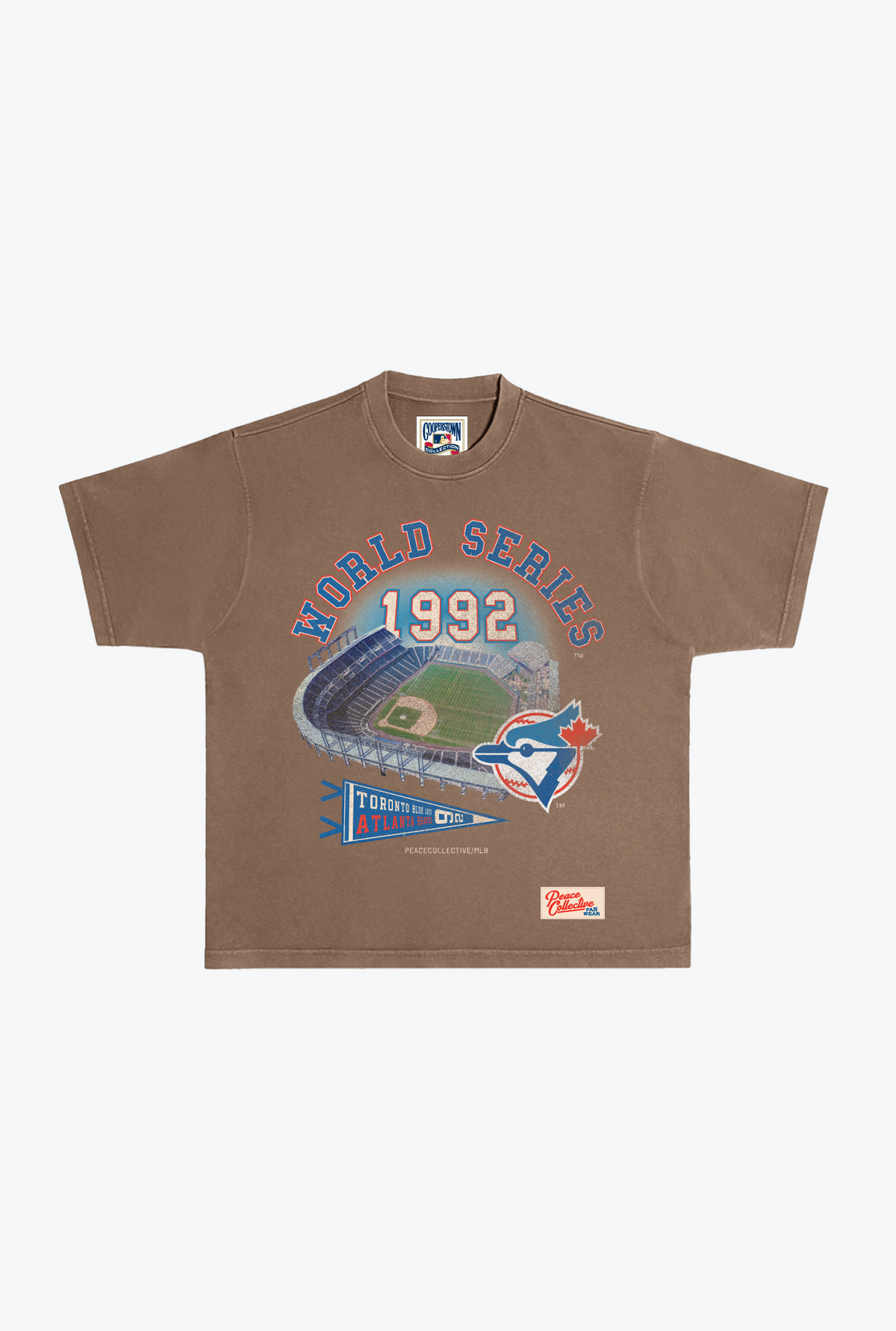 Toronto Blue Jays Heavyweight Garment Dyed T-Shirt - Sand