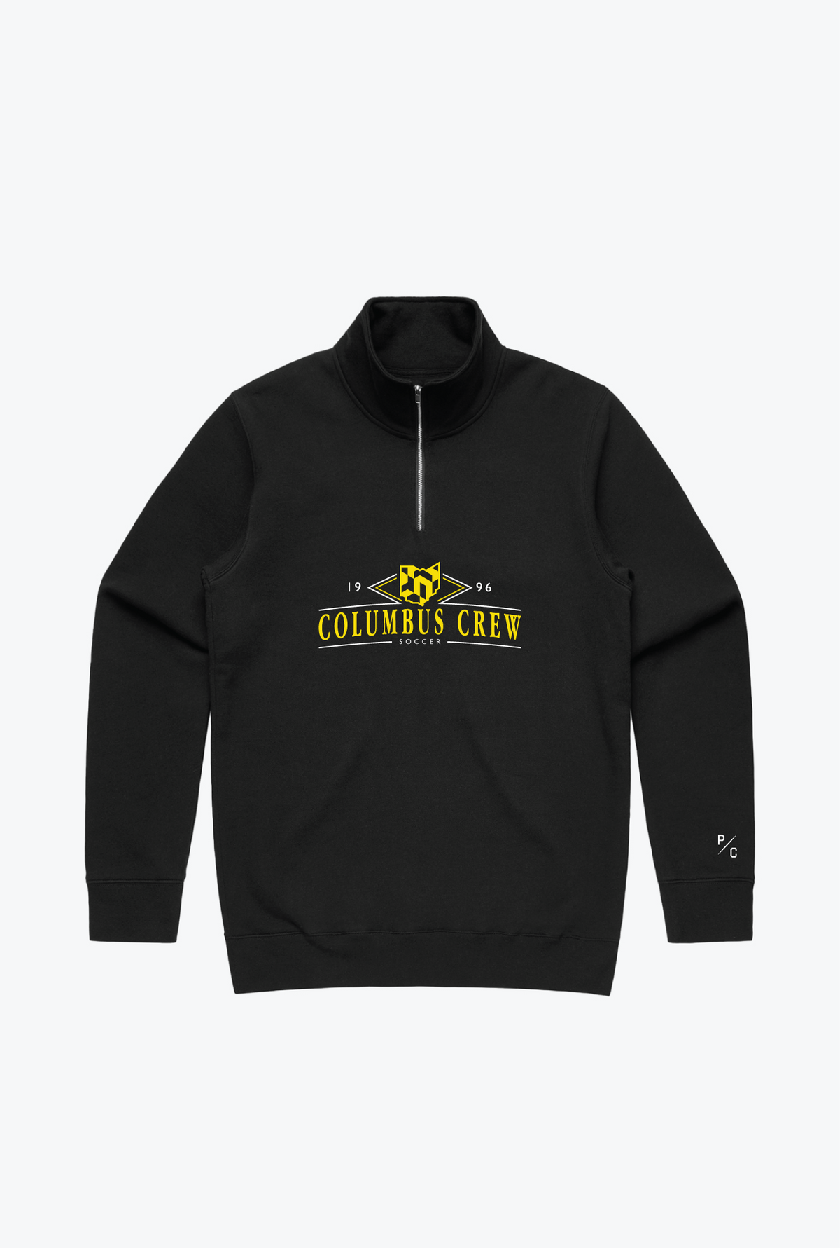 Pull à col roulé Columbus Crew Vintage Quarter Zip - Noir