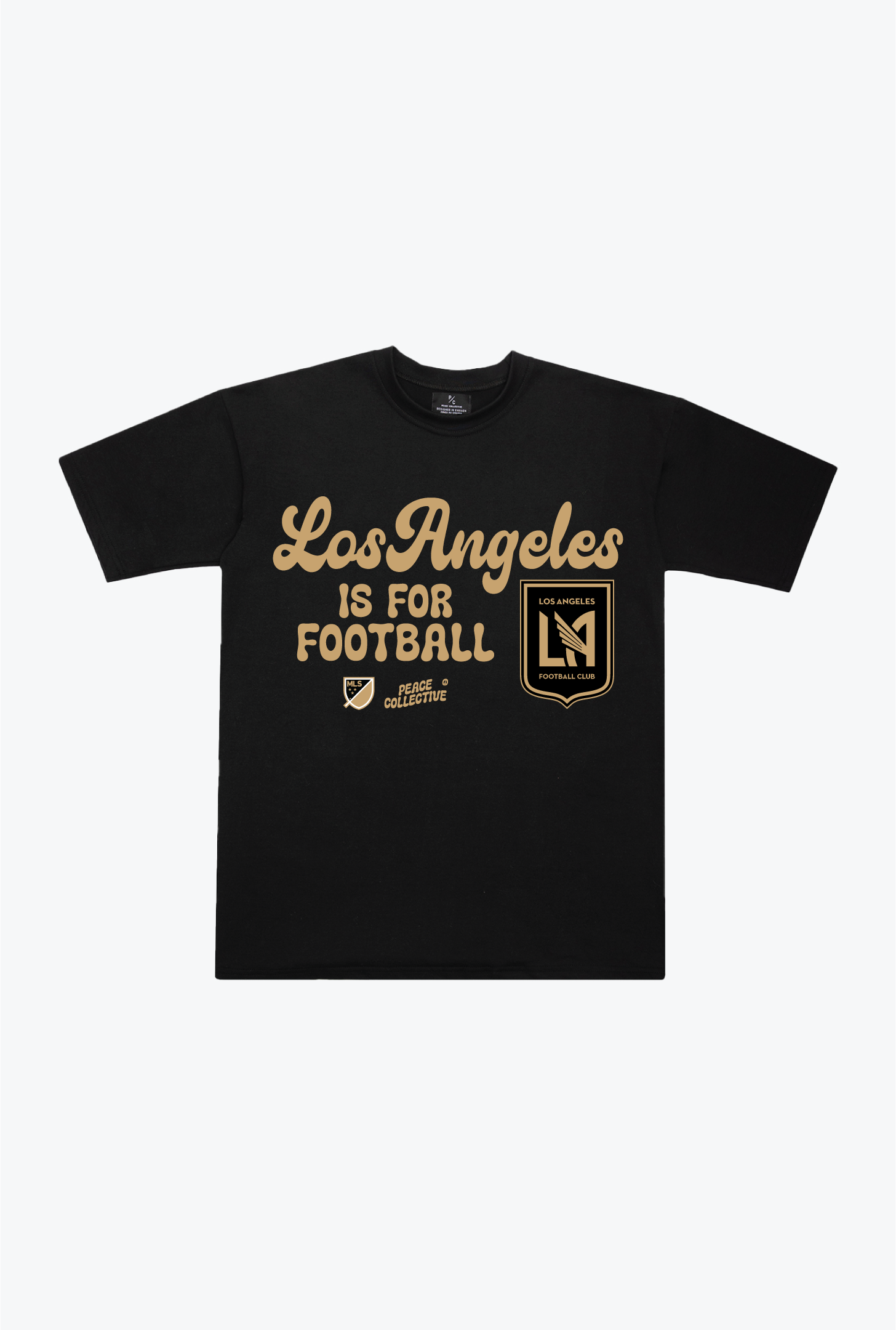 Los Angeles FC Bubble T-Shirt - Black