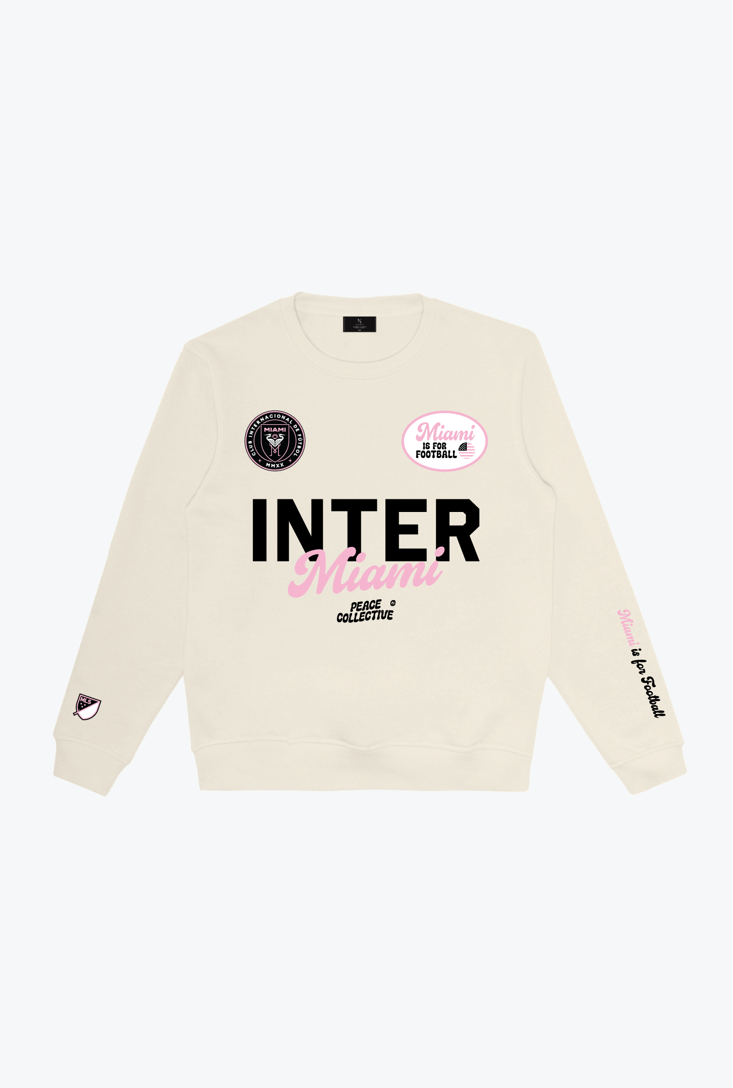 Inter Miami CF Cheer Crewneck - Ivory