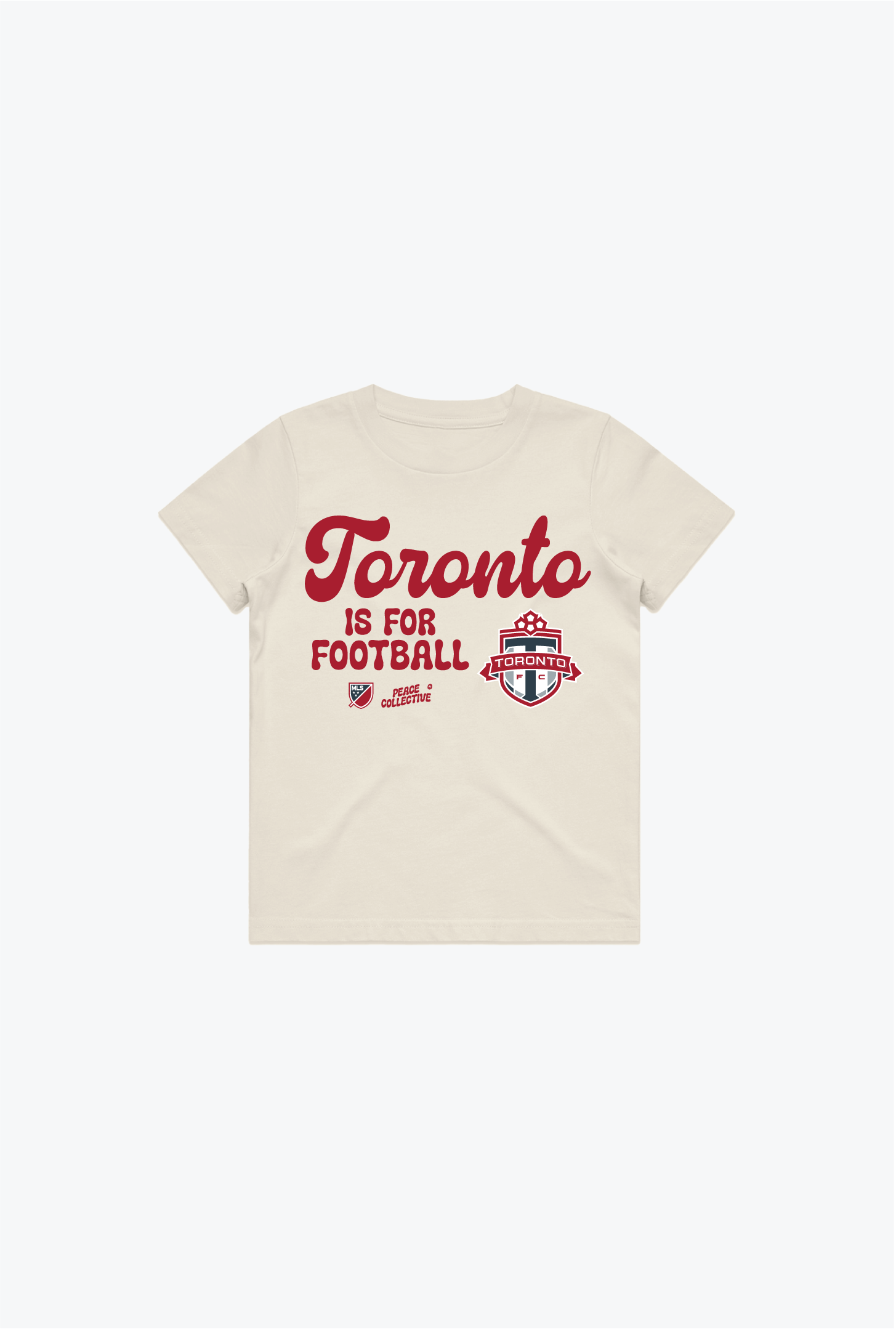 Toronto FC Bubble Kids T-Shirt - Ivory