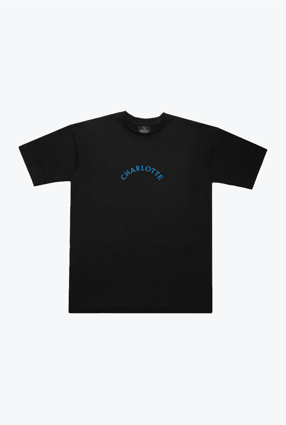 Charlotte FC Essentials Heavyweight T-Shirt - Black