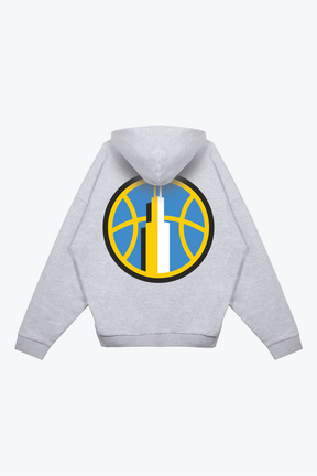 Chicago Sky Essentials Heavyweight Hoodie - Ash