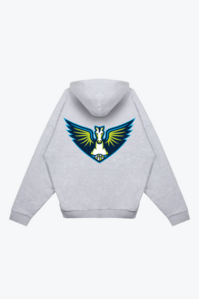 Dallas Wings Essentials Heavyweight Hoodie - Ash