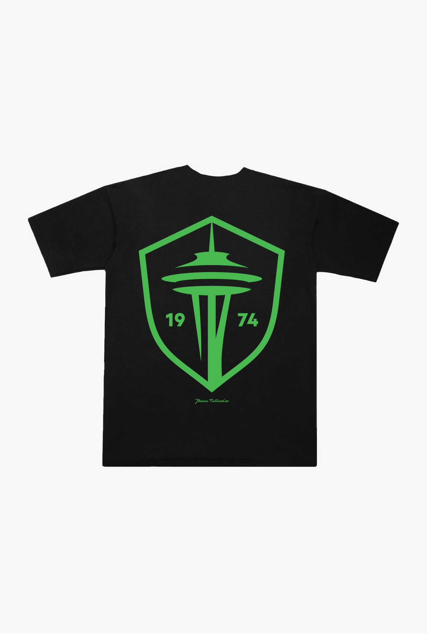 Seattle Sounders FC Essentials Heavyweight T-Shirt - Black