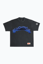 CF Montreal Graffiti Heavyweight Garment Dyed T-Shirt - Black