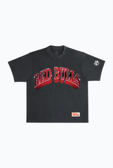 New York Red Bulls Graffiti Heavyweight Garment Dyed T-Shirt - Black