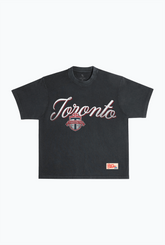 Toronto FC Script Heavyweight Garment Dyed T-Shirt - Black