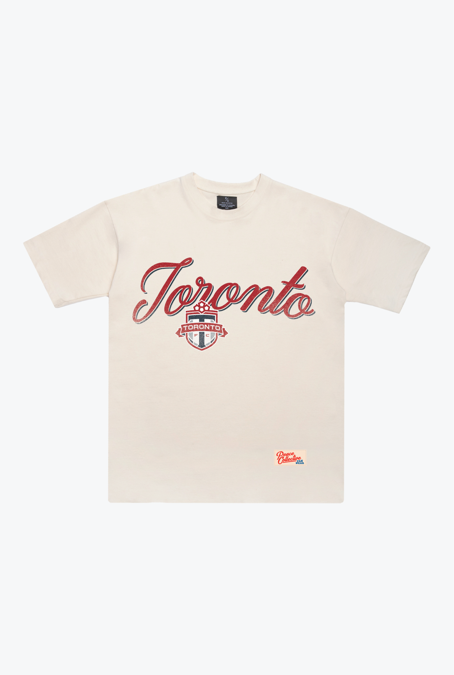 Toronto FC Script Heavyweight T-Shirt - Ivory