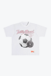 Inter Miami CF Game Ball Heavyweight T-Shirt - White