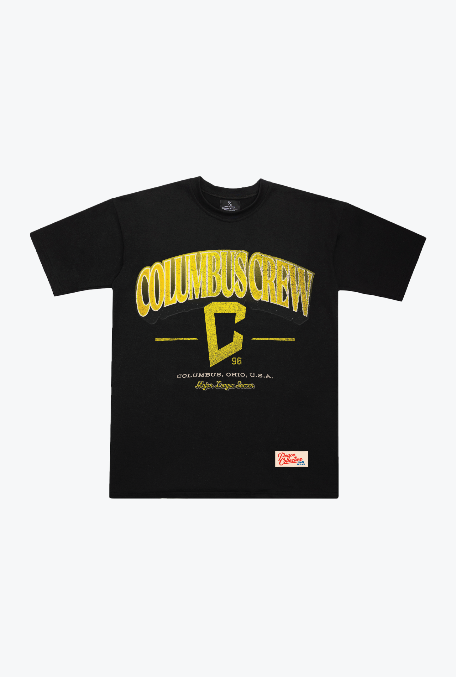 Columbus Crew Staple Heavyweight T-Shirt - Black