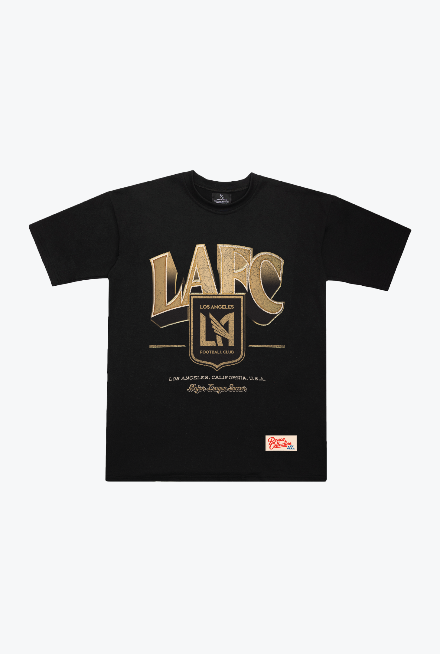 Los Angeles FC Staple Heavyweight T-Shirt - Black