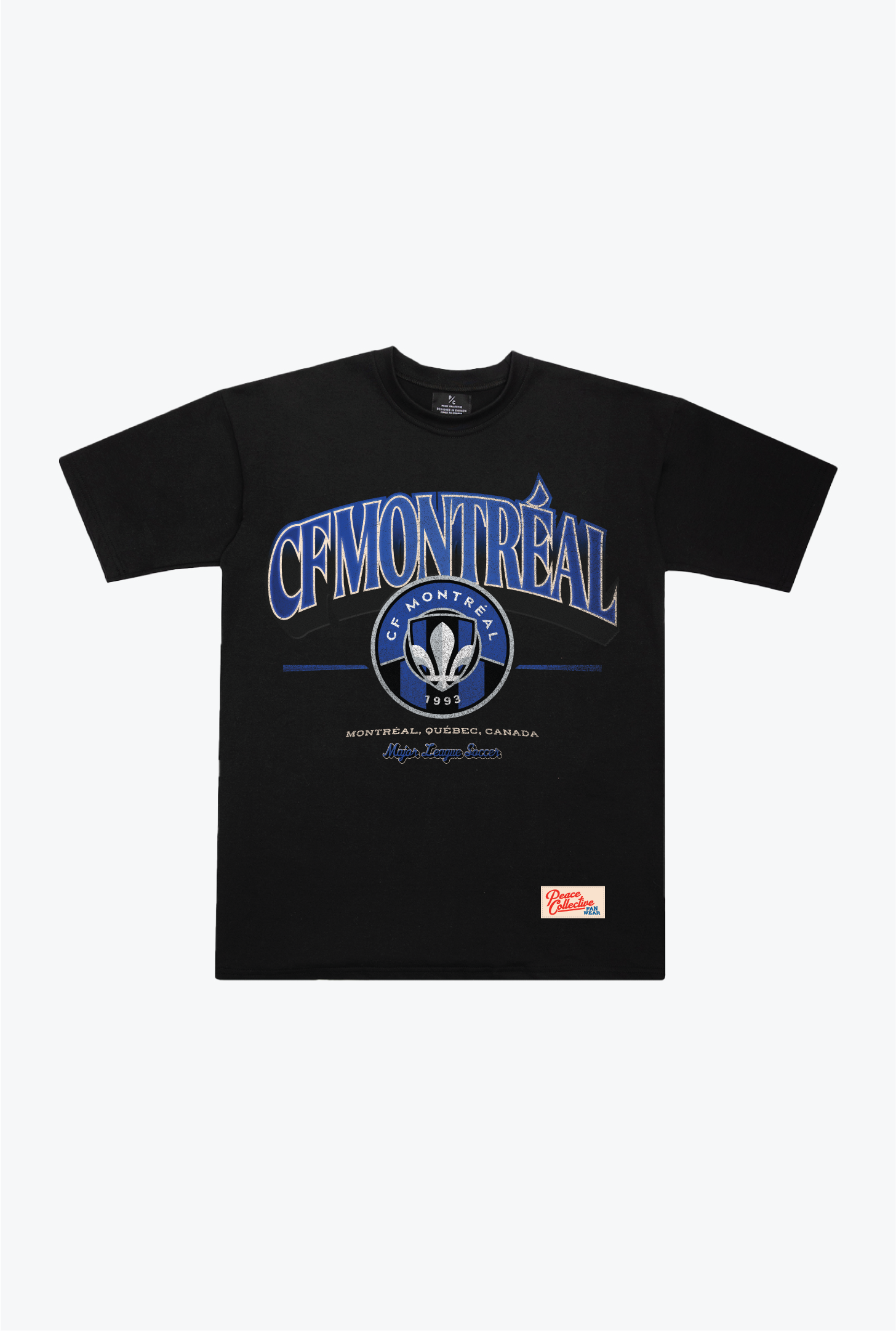 CF Montreal Staple Heavyweight T-Shirt - Black