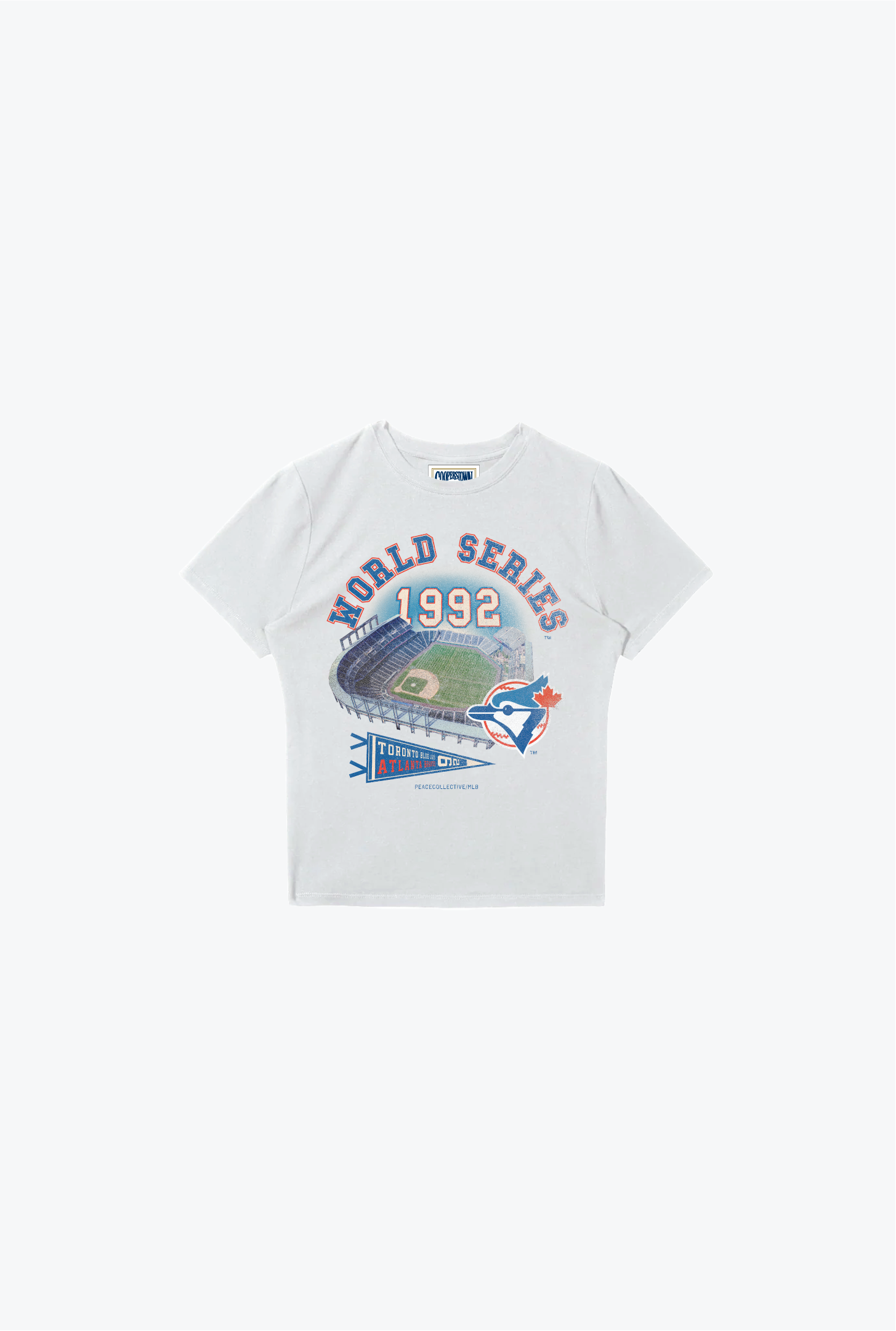 Toronto Blue Jays Baby Tee - White