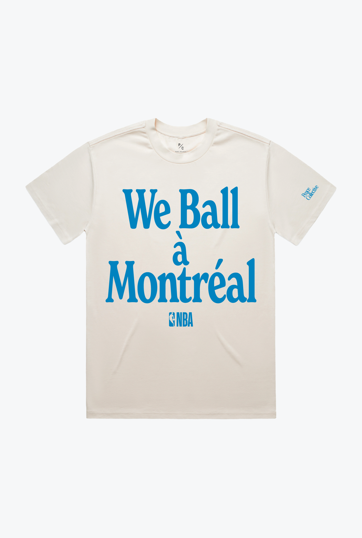 We Ball à Montréal Game Day T-Shirt - Ivory