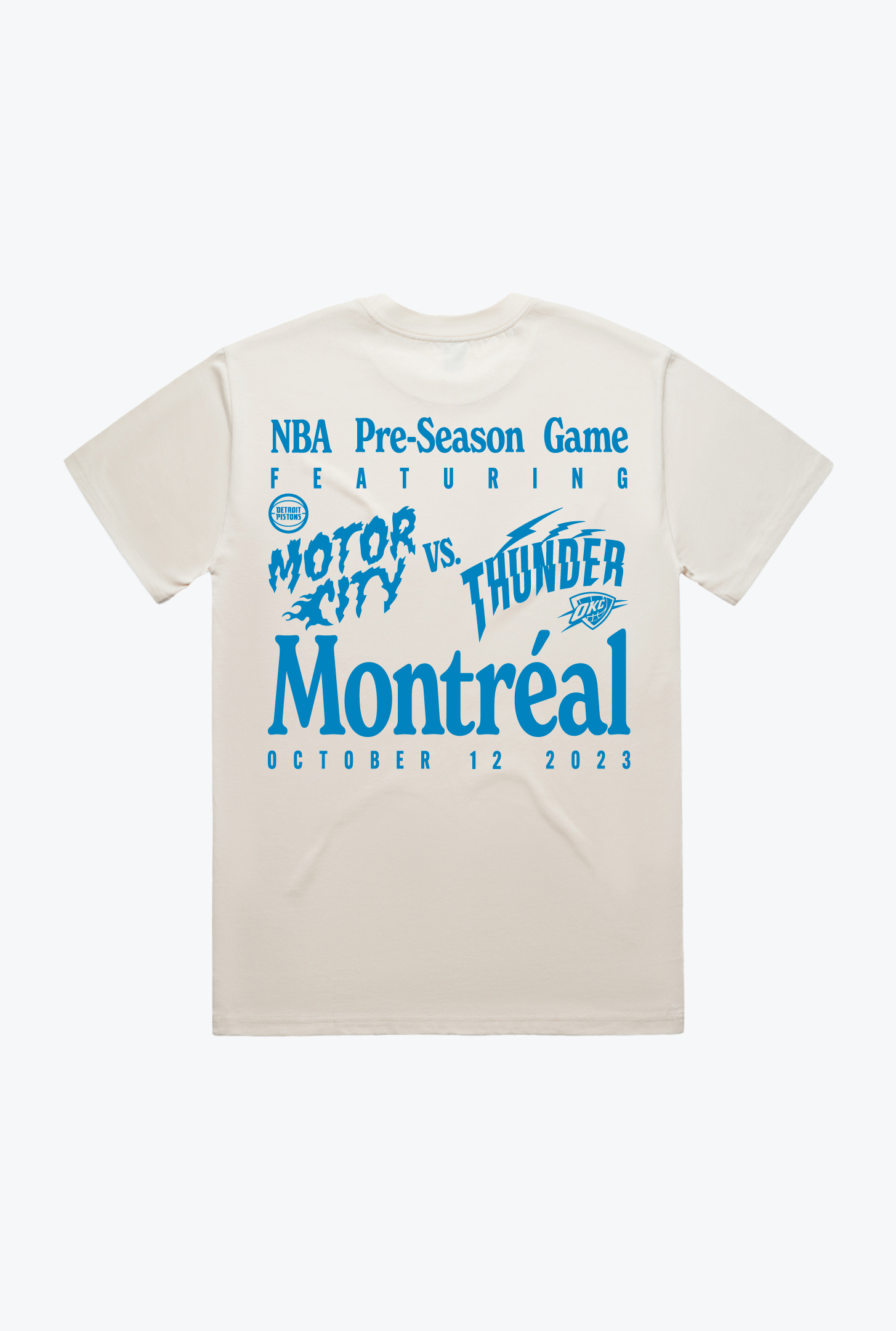 We Ball à Montréal Game Day T-Shirt - Ivory