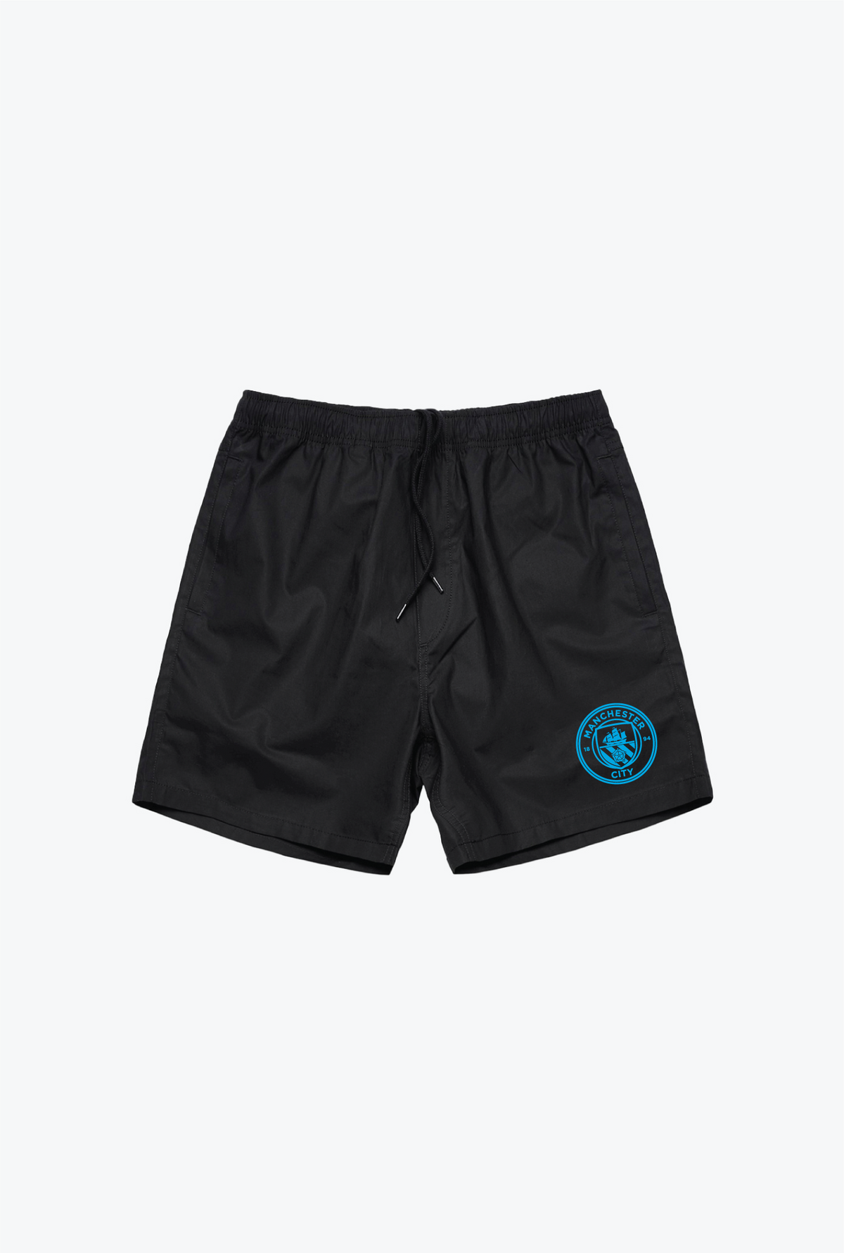 Manchester City FC Fleece Shorts - Black