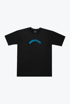 Manchester City FC Heavyweight T-Shirt - Black