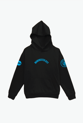 Manchester City FC Heavyweight Hoodie - Black