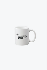 Daily Dose of Anxiety Mug - White