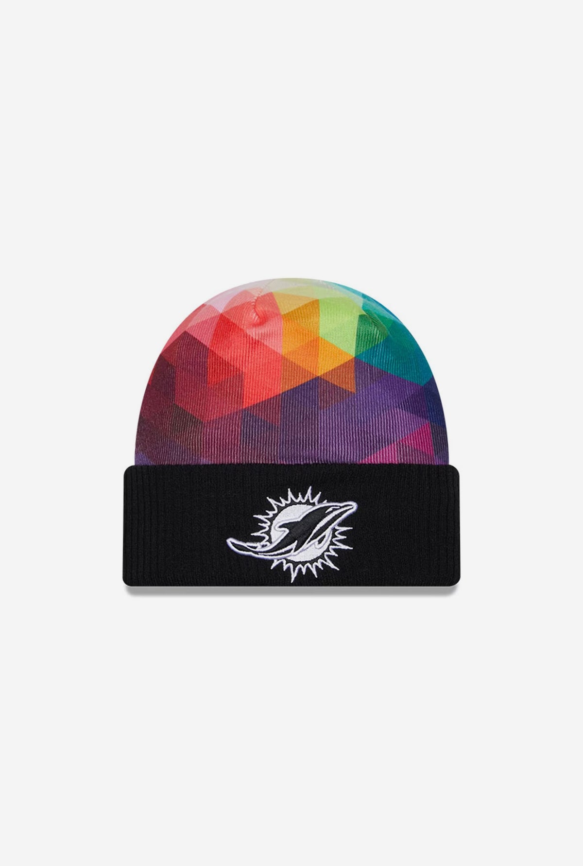 Miami Dolphins 2023 Crucial Catch Cuffed Knit Hat