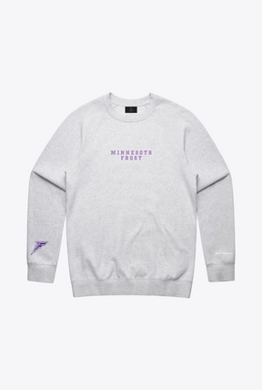 Minnesota Frost Spirit Crewneck - Ash