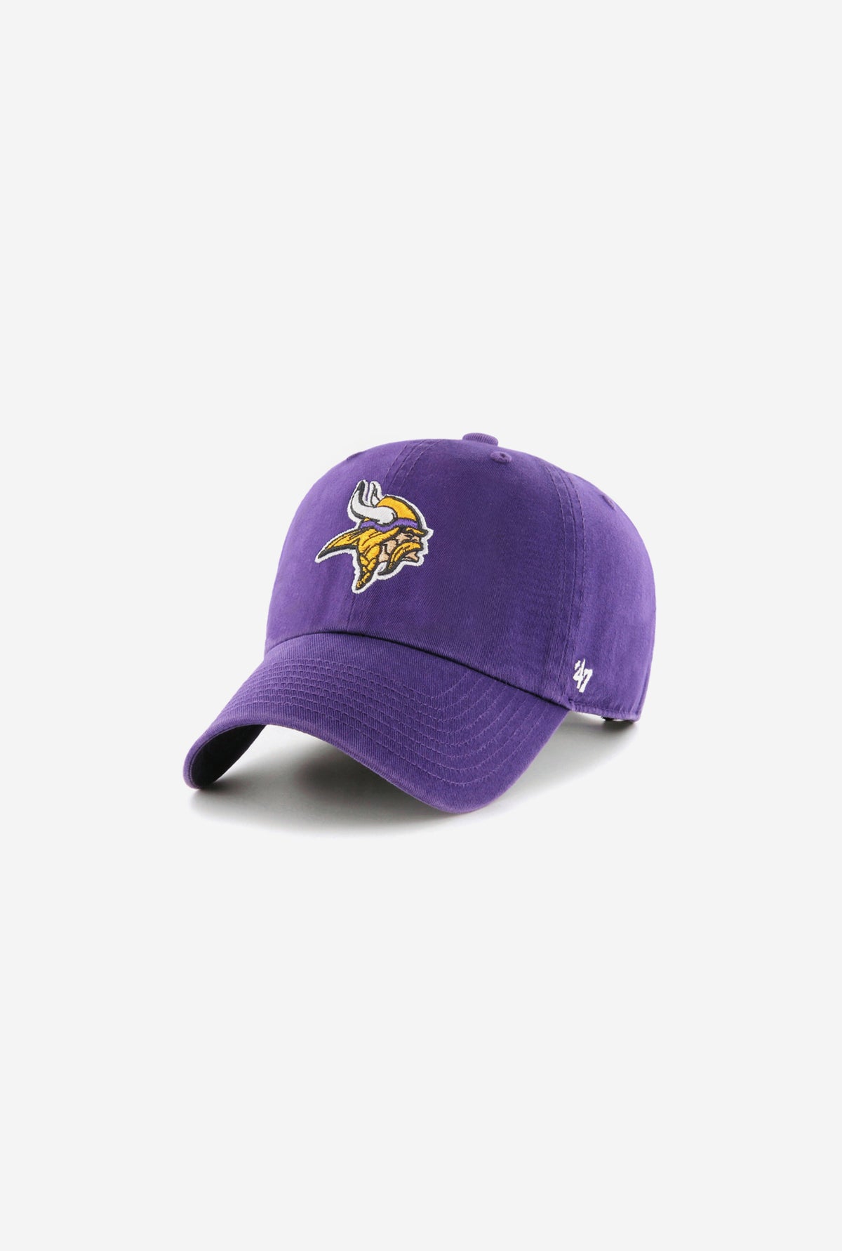 Minnesota Vikings Clean Up Cap - Purple