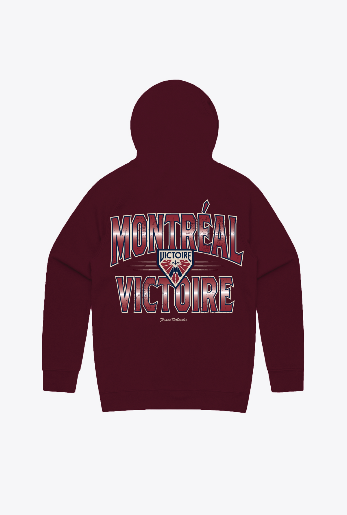 Montréal Victoire Heavyweight Hoodie - Maroon