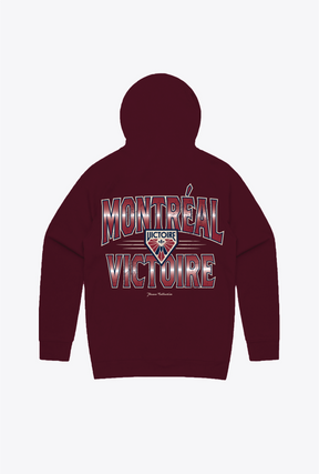 Montréal Victoire Hoodie - Maroon