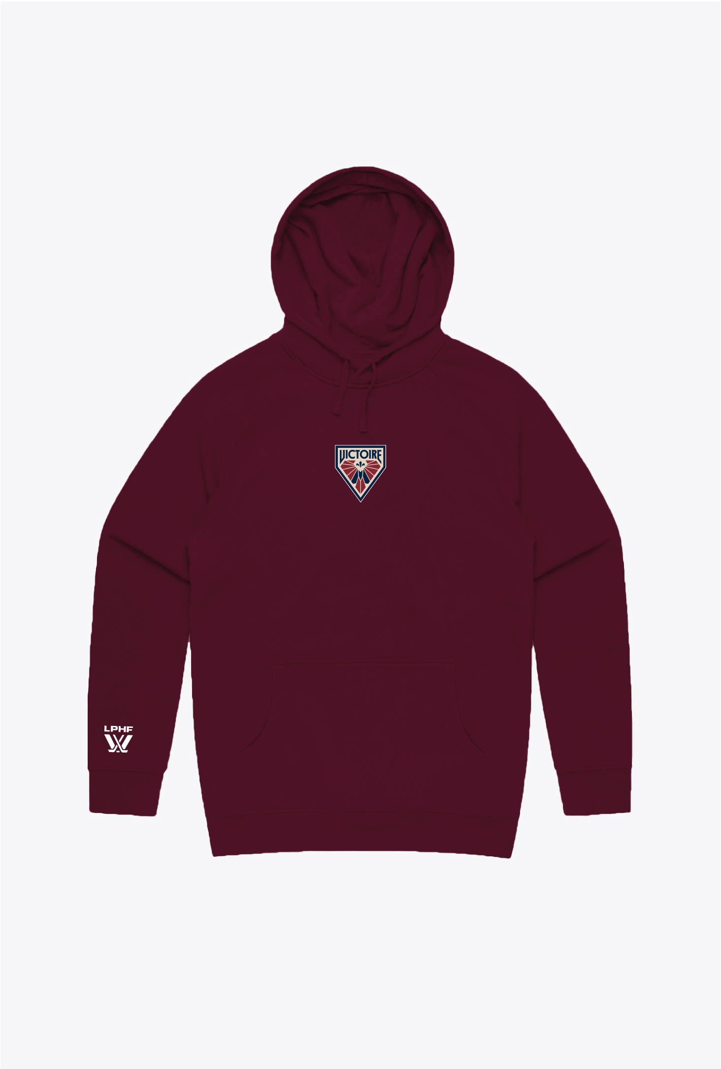 Montréal Victoire Heavyweight Hoodie - Maroon