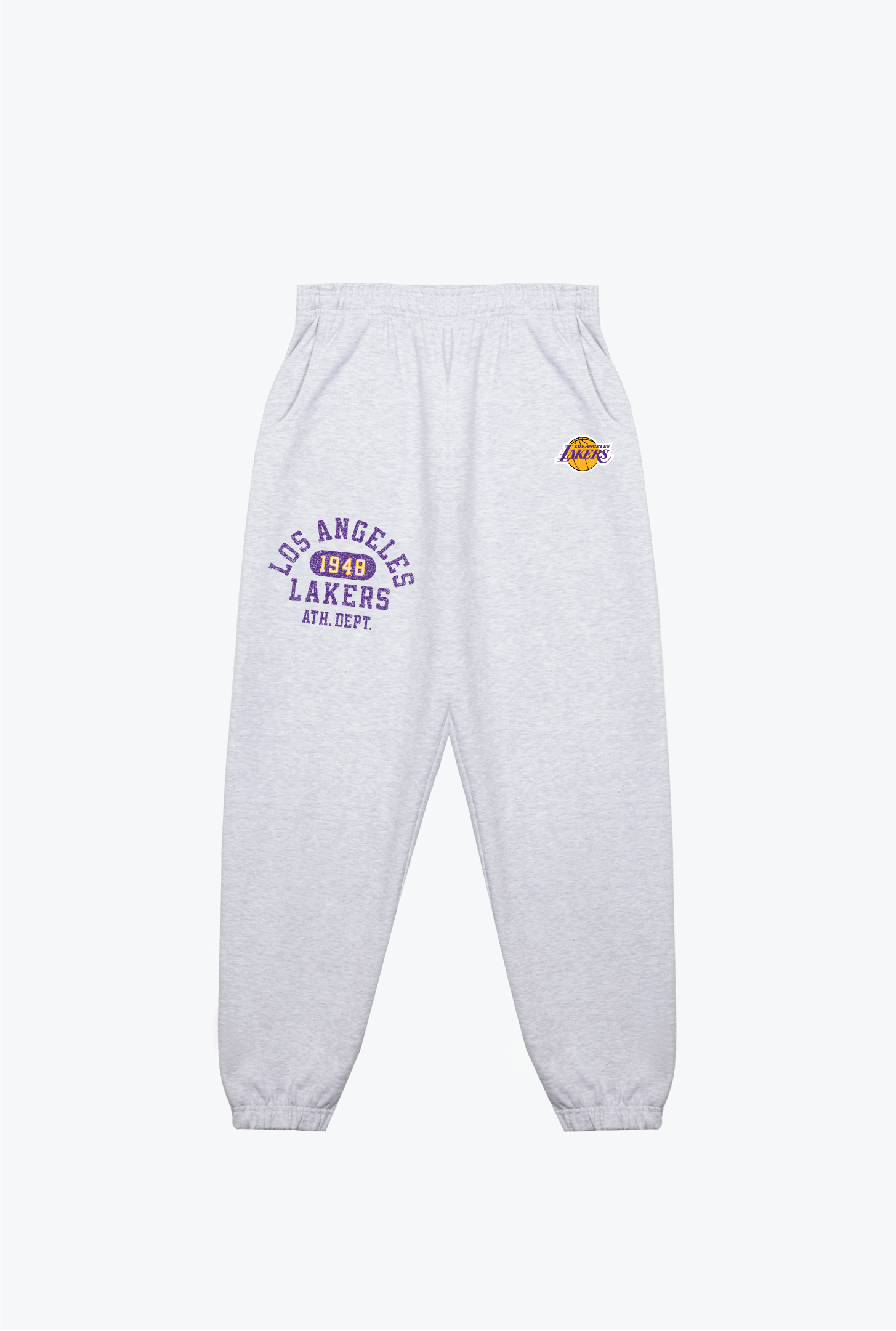 Pantalon de jogging épais Athletic Club des Los Angeles Lakers - Cendre